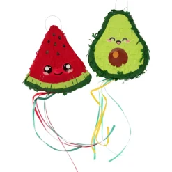 Kawaii Pinata Avocado En Watermeloen 2 delig