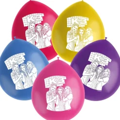 K3 Ballonnen Gekleurd 23cm 6st