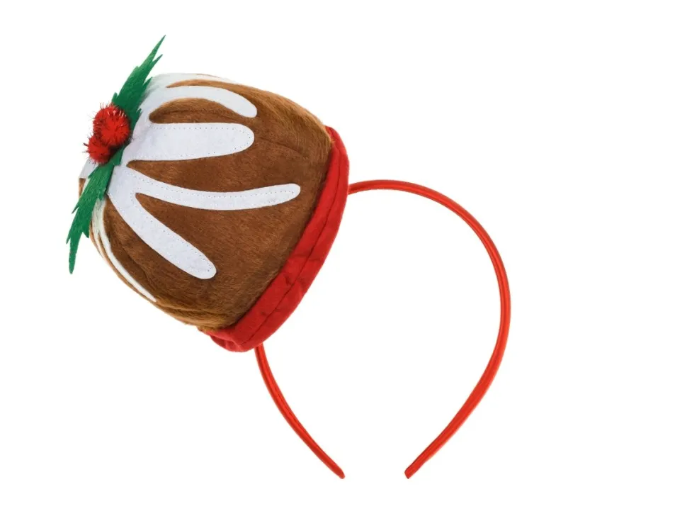 Kerst Haarband Cupcake 19cm