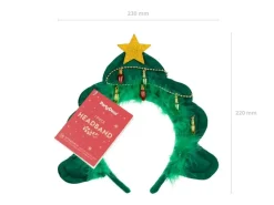 Kerst Haarband Kerstboom 24cm
