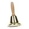 Kerstman Kerstbel Goud 11cm
