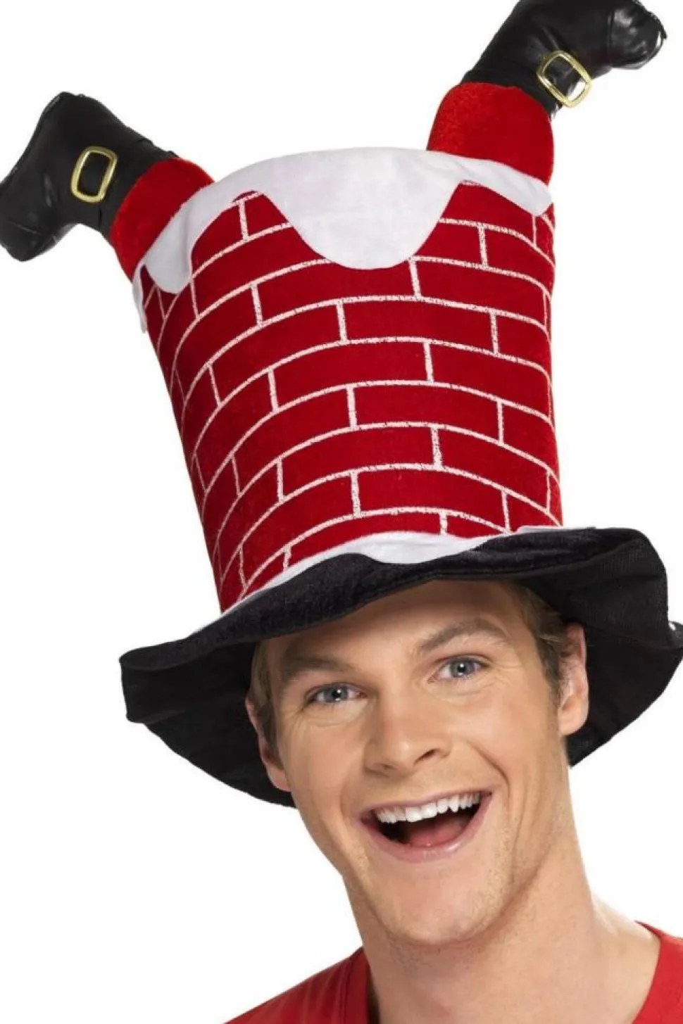 Kerstmuts Kerstman Schoorsteen