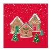 Kerst Servetten Gingerhouse 33cm 20st