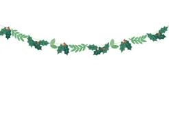 Kerst Slinger Hulst 1,5m