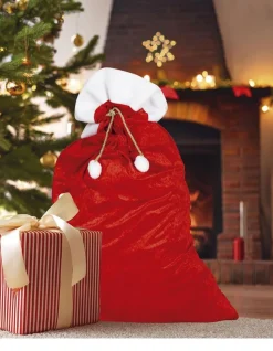 Kerstzak Rood 95cm