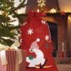 Kerstzak Sneeuwpop 85cm