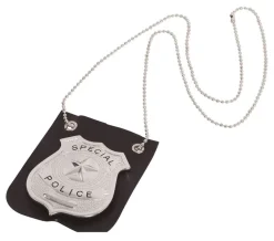 Ketting Politie Badge 8cm