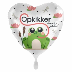 Kikker Helium Ballon Leeg 43cm