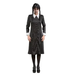 Kostuum Wednesday Jurk Zwart