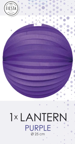 Lampion Paars 25cm