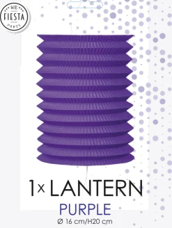 Lampion Paars 16cm