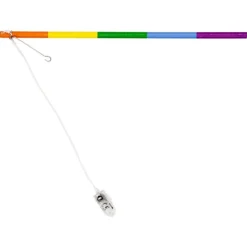 Lampionstokje LED Regenboog 30cm