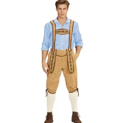 Lederhose Beige Heren