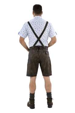Lederhose Bruin Heren Kort Antiek