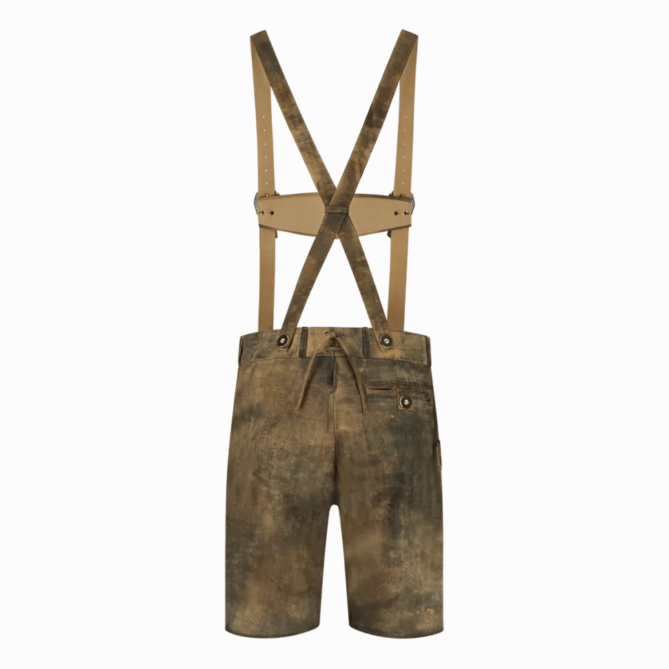 Lederhose Bruin Heren Leer