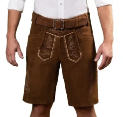 Lederhose Bruin Kort Brixental