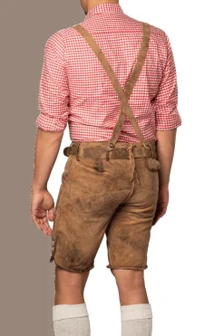 Lederhose Bruin Kort Lech