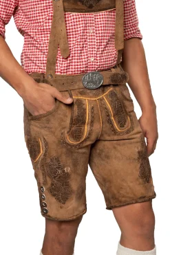 Lederhose Bruin Kort Lech