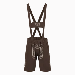 Lederhose Donkerbruin Heren Leer