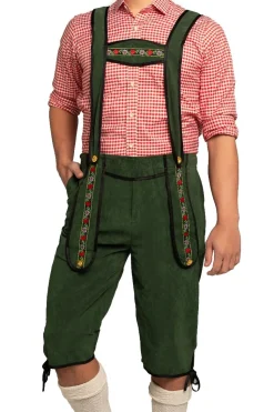 Lederhose Groen Lang Met Blouse