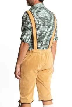 Lederhose Lang Bruin