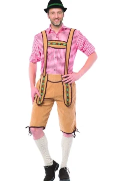Lederhose Lang Bruin