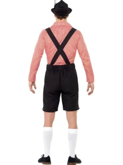 Lederhose Set Rood