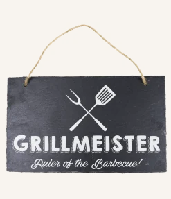 Leisteen Bordje Grillmeister 25cm