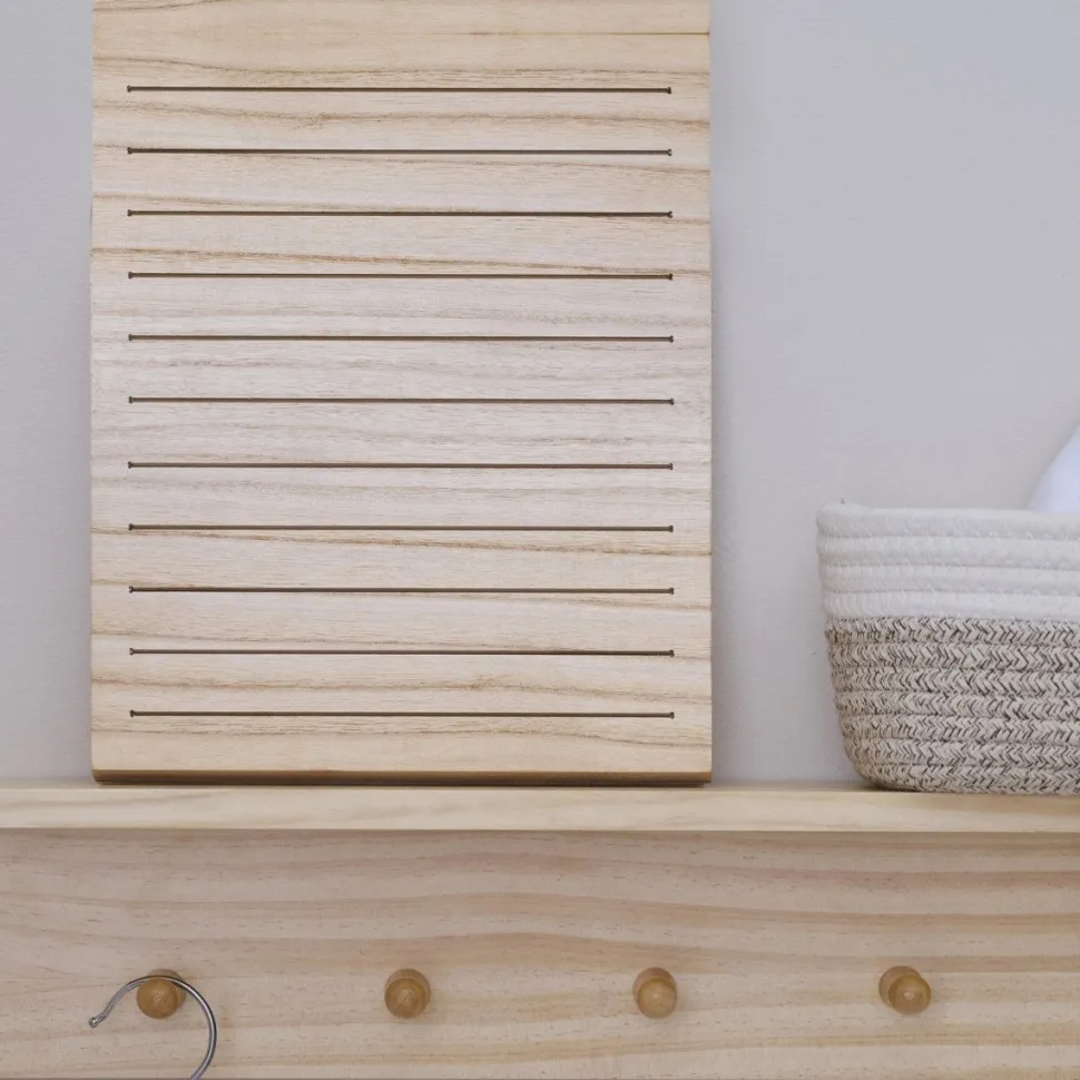 Letterbord Hout 30cm