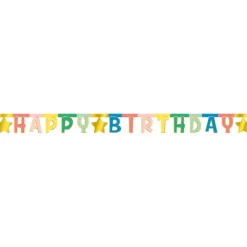 Letter Slinger Happy Birthday Ster 1,6m