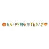 Letterslinger Jungle Dieren Happy Birthday 1,8m