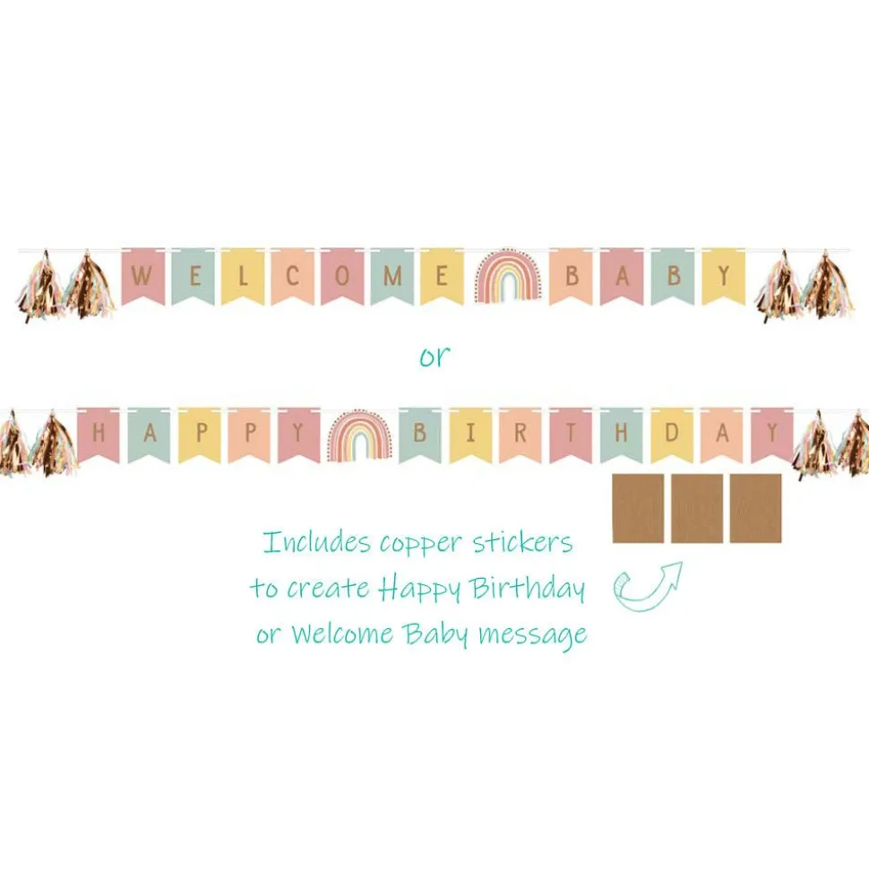 Letterslinger Welcome Baby 2,4m