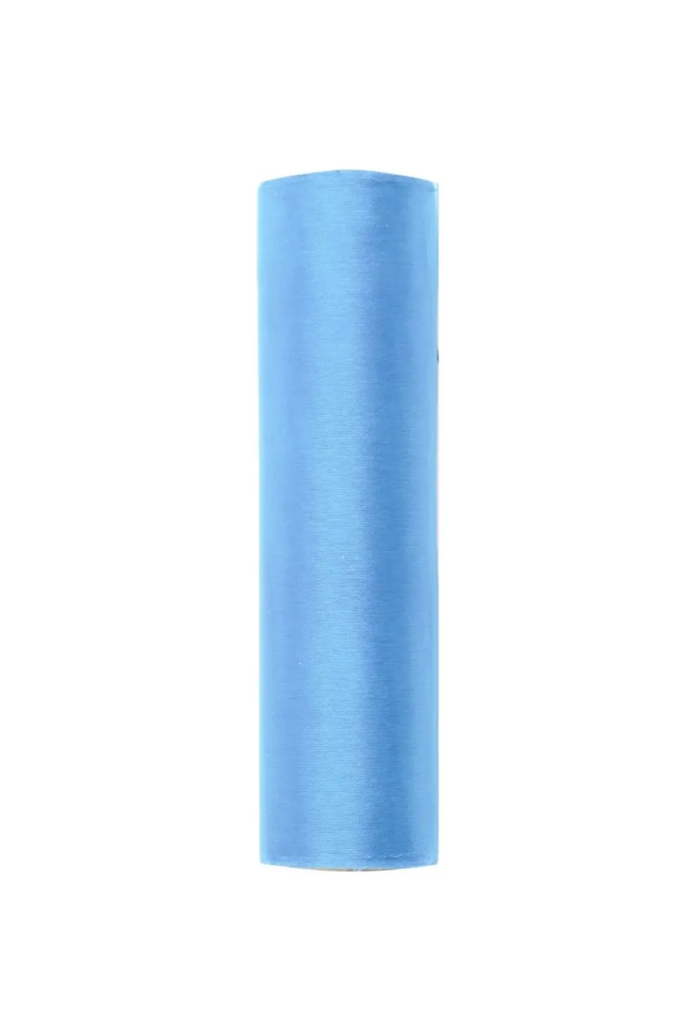 Lichtblauwe Organza Stof 16cm 9m