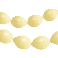 Lichtgele Ballonnenslinger Powder Yellow 3m 8st