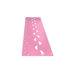 Lichtroze Loper Voetje 50cm 2,5m