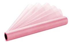 Lichtroze Organza Stof 16cm 9m