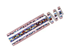 Lichtroze Serpentine Holografisch 3,8m