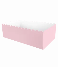 Lichtroze Snackbakje 12,5cm 8st