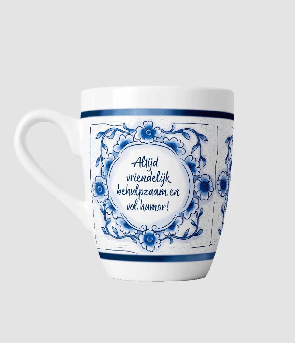 Liefste Opa Mok Delfts Blauw