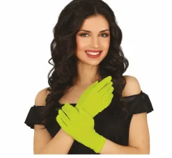 Lime Groene Handschoenen 20cm