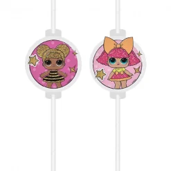 LOL Surprise Papieren Rietjes 4st