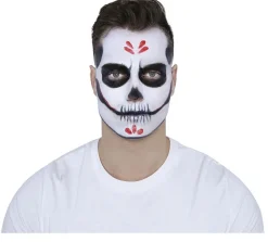 Make-Up Set Day Of The Dead Zwart Rood 8 delig