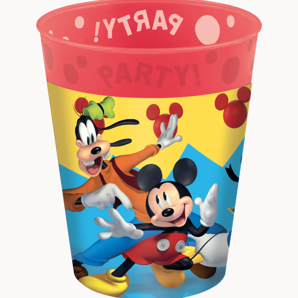 Mickey Mouse Bekers Jump Into Fun Herbruikbaar 250ml 4st