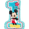 Mickey Mouse Helium Ballon 1 jaar 71cm leeg