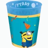 Minions Bekers Kunststof 250ml 4st