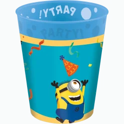 Minions Bekers Kunststof 250ml 4st