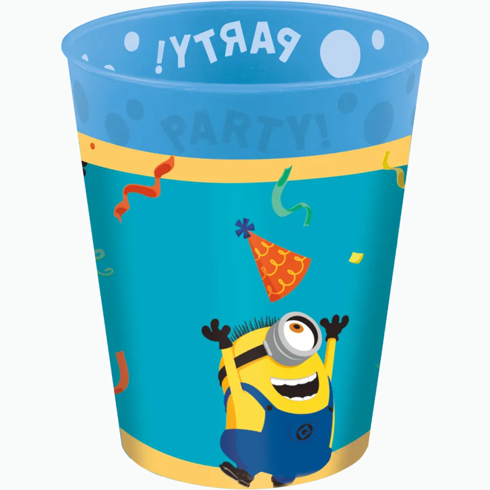 Minions Bekers Kunststof 250ml 4st