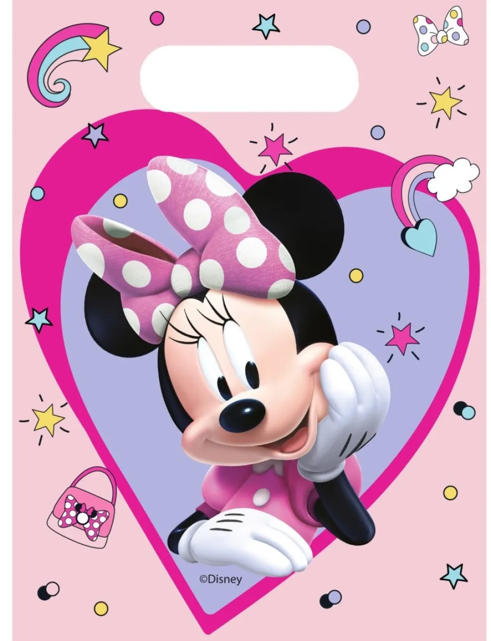 Minnie Junior Uitdeelzakjes 6st