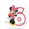 Minnie Mouse Kaars 6 Jaar