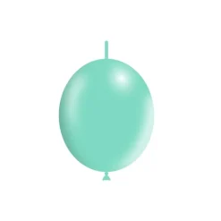 Mintgroene Knoopballonnen 30cm 50st